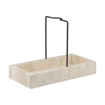 Mette Ditmer Travertine diskbänksorganiserare 12x23,5 cm Linen