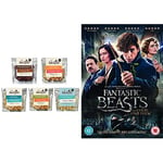 Movie Time: Fantastic Beasts and Where To Find Them [DVD] + Joe & Seph's Gourmet Popcorn Tasting Selection