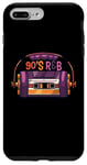 Coque pour iPhone 7 Plus/8 Plus Vibe Retro Cassette Tape Old School 90s R & B Music RnB Fans