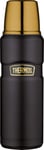 Thermos King Flask Vacuum Insulated 470ml Black & Gold