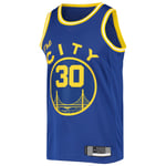 BFDEZ Golden Outdoor Curry Top Stephen Maillot de basket-ball sans manches Royal # 30 Hardwood Classics Swingman Jersey Icon Edition S