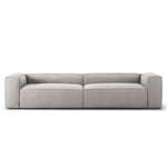 Decotique Grand 4-Seter Sofa, Clay Beige Bouclé