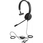 Jabra Evolve 20 SE headset med mikrofon, mono, MS, USB-C/USB-A