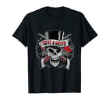 Guns N' Roses Official Top Hat Skull T-Shirt