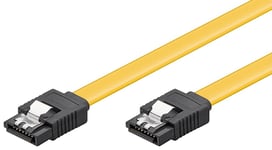SATA L-Type hane till SATA L-Type hane-kabel, 6 Gbit/s, Clip, 0,3m