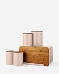 Tower Scandi 5 Piece Storage Set Pink