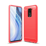 Xiaomi Redmi Note 9 Carbon Fibre Case Red