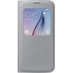 Samsung S-view Cover Till Galaxy S6 - Silver