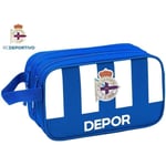 Deportivo La Corogne necessär för barn med 2 dragkedjor - blanco y azul - TU