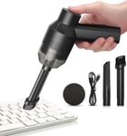 HONKYOB [Upgrade] Mini Vacuum Cordless Vacuum Keyboard Cleaner Rechargeable D..