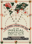 Transport for London The Empire Under One Roof, 1927 60 x 80cm Canvas Print, Cotton Blend, Multicoloured, 60 x 80 x 3.2 cm