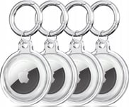 Etui Tech-Protect Icon Apple Airtag Clear [4 Pack]