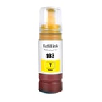 1 Yellow Ink Bottle 70ml for Epson EcoTank L1110CIS, L3100MEAF, L3110CIS, L3151