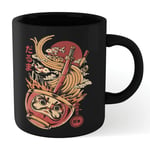 Ilustrata Daruma Mug - Black