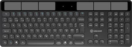 Voxicon Wireless Keyboard So2wl Black Iso Be Trådløs Belgisk Tastatur