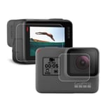 Pour GoPro HERO7 Noir / 7 Blanc / 7 Argent / 6/5 Film de protection objectif de la caméra Protecteur d'écran LCD