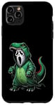 Costume de fantôme portant un dinosaure pour Halloween Cosplay T-Rex Coque pour iPhone 11 Pro Max
