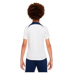 Nike Paris Saint Germain Dri Fit Strike 22/23 Short Sleeve T-shirt Junior White 6-7 Years