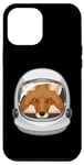 iPhone 15 Pro Max Fox Astronaut Helmet Case