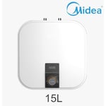 Elektrisk varmvattenberedare Midea Salute Xpress  15 l, Röranslutningar uppåt