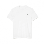 Lacoste Strecth Jersey Tee White Mens (Storlek: M)