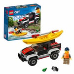 Lego City Kayak and Off Road Car 60240 with Tracking# New Japan