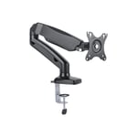 TECHly monteringssats - justerbar arm - för LCD-display - svart