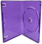 10 x Xbox 360 Kinect Purple Tough Unbreakable for 1 Disc Empty High Quality Case