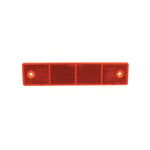 Hella - Catadioptre rectangle rouge 180x40mm à visser 8RA002023001