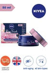 Nivea Face Cream Rose Petal Oil Designed to Visible Reduce Deep Wrinkles 50ml