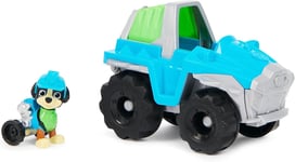 Paw Patrol, Rexs Dinosaur Rescue Vehicle, Toy Truck with Collectible Action Fig