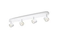 PHILIPS myLiving Star 4 Bar Spotlight Ceiling Light (Integrated 4 x 3 W LED Bulb) - White