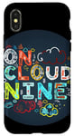 Coque pour iPhone X/XS Costume coloré sur un nuage neuf pour les amateurs de déclaration