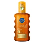 Nivea Sun Carotene Oil Spray NO SPF - Golden Long Lasting Tan Vitamin E - 200 ml
