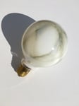 Globlampa 80mm E27 100W marmor/grön