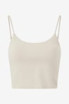 Aim'n - Topp Shape Seamless Strap Singlet - Beige