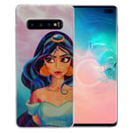 Jasmine #2 Disney cover for Samsung Galaxy S10 Plus - Pink