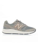 New Balance Mens 880v5 Walking Shoes 2E Width in Grey - Light Grey Textile - Size UK 7.5