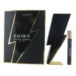 Carolina Herrera Bad Boy 100ml and 10ml Eau de Toilette Gift Set for Men