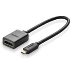 Ugreen Micro HDMI till HDMI Kabel 20cm - Svart