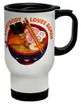 Everybody Loves Ramen Japanese Noodles Travel Mug Cup Gift