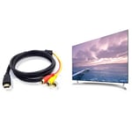 HDMI TO AV / HDMI TO 3 RCA HD Vidéo câble convertisseur