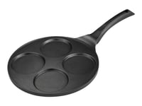 Lamart By Piere Lamart Crepe - Pannkakspanna - 26 Diameter X 3 Cm - Hål 4 - Nonstick-Beläggning - Svart