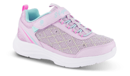 Skechers Barne-sneaker Pink  - Str. 29 - Syntetisk/gummi/