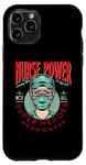 Coque pour iPhone 11 Pro Nurse Power Saving Life Is My Job Not All Heroes Wear Capes