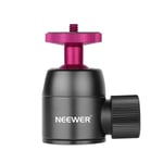 Neewer Camera Tripod Ball Head 360 Degree Pan 90 Degree Tilt Rotating Panoramic Ballhead with 1/4 inch Screw for DSLR Cameras Camcorders Tripods Monopods Slider, Load up to 11 pounds/5 kilograms
