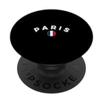 Maillot de football France Football 2024 Drapeau Coq I Love Paris PopSockets PopGrip Interchangeable