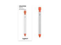 Logitech Crayon stylus-pennor 20 g Orange, Vit