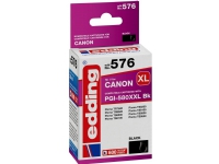 Bläckpatroner Kompatibla Edding EDD-576 ersätter Canon PGI-580PGBK XXL Single Black