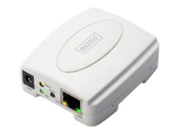 DIGITUS Fast Ethernet Print Server DN-13003-2 - Skriverserver - USB 2.0 - 100Mb LAN - 100Base-TX